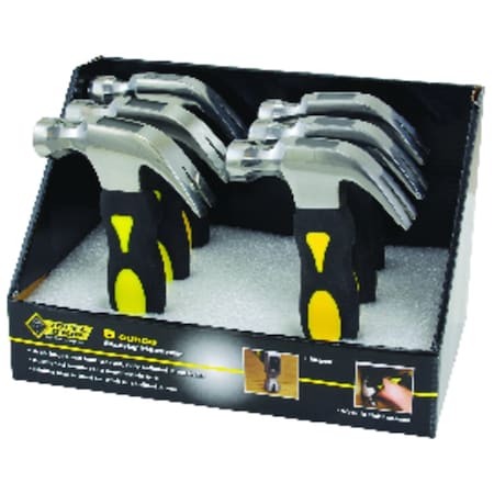 Steel Grip Steel Grip 8 oz Stubby Claw Hammer 11 in. Steel Handle 2265817